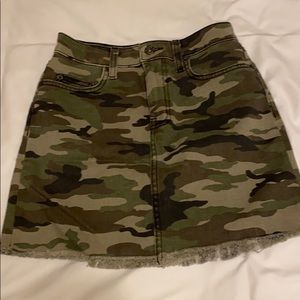 Worn once. LF camo skirt